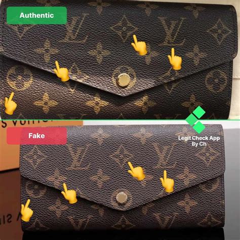 louis vuitton supreme wallet real vs fake|Louis Vuitton wallet authenticity check.